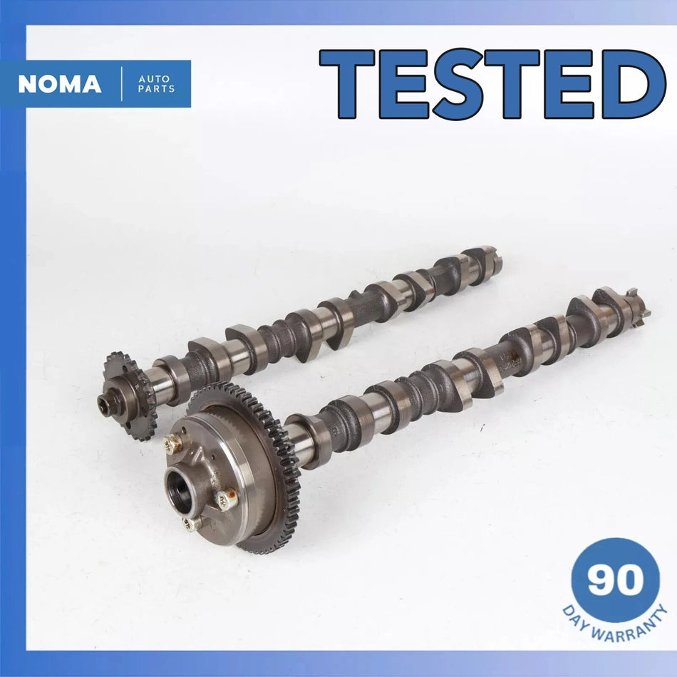 03-10 Jaguar X150 XK XJ8 Engine Left Exhaust & Intake Camshaft Set of 2 OEM