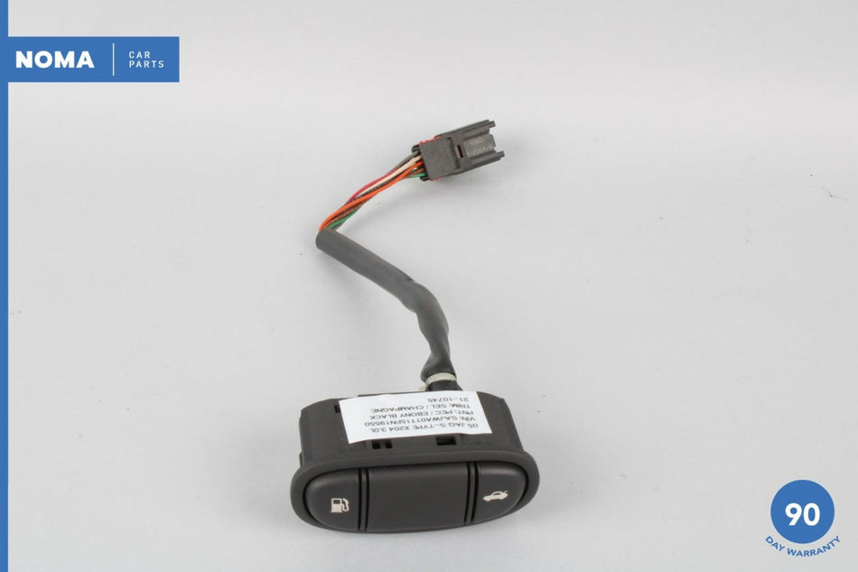03-08 Jaguar S-Type X204 Trunk Release Gas Filler Lid Open Switch Control OEM