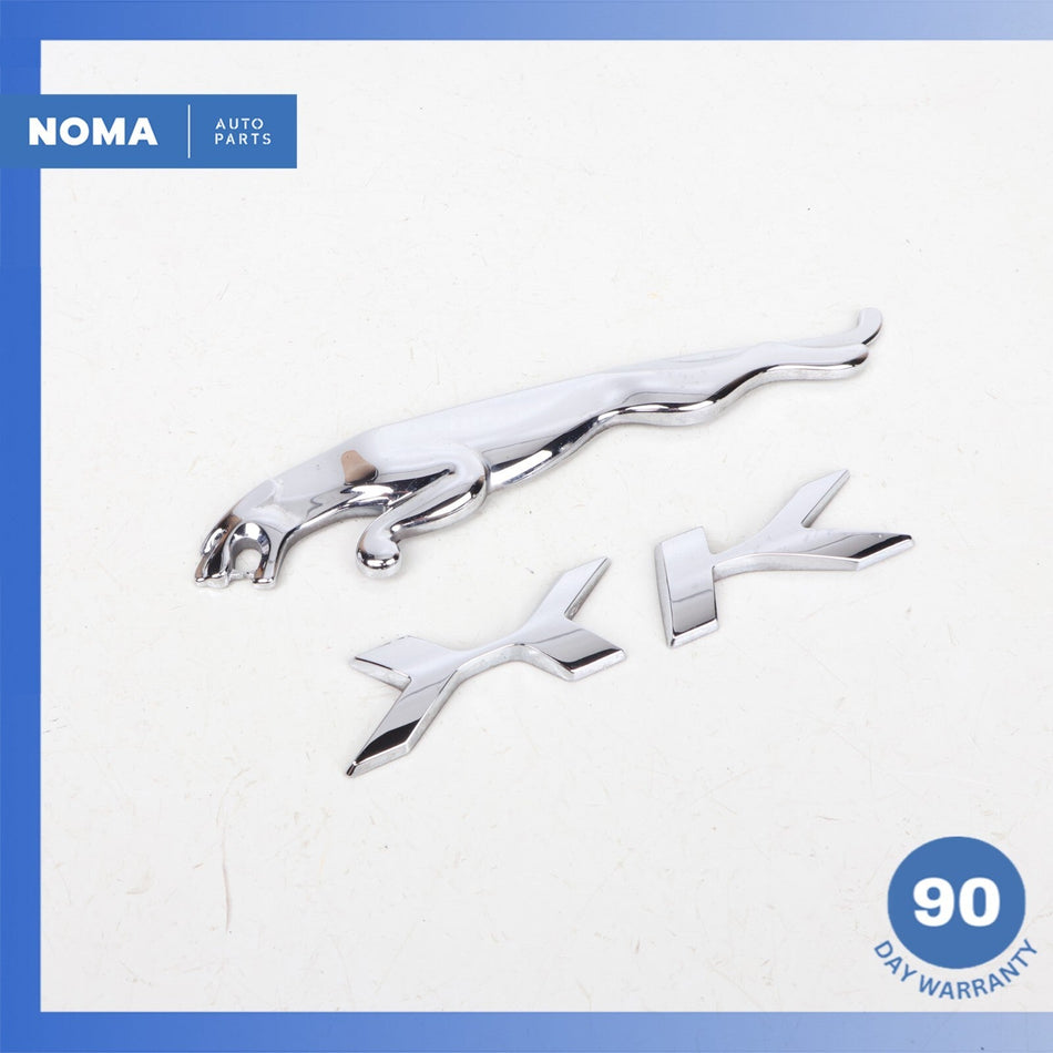 2012 Jaguar X150 XK Trunk Hatch Boot Emblem Badge Logo Set CW83431C39AA OEM