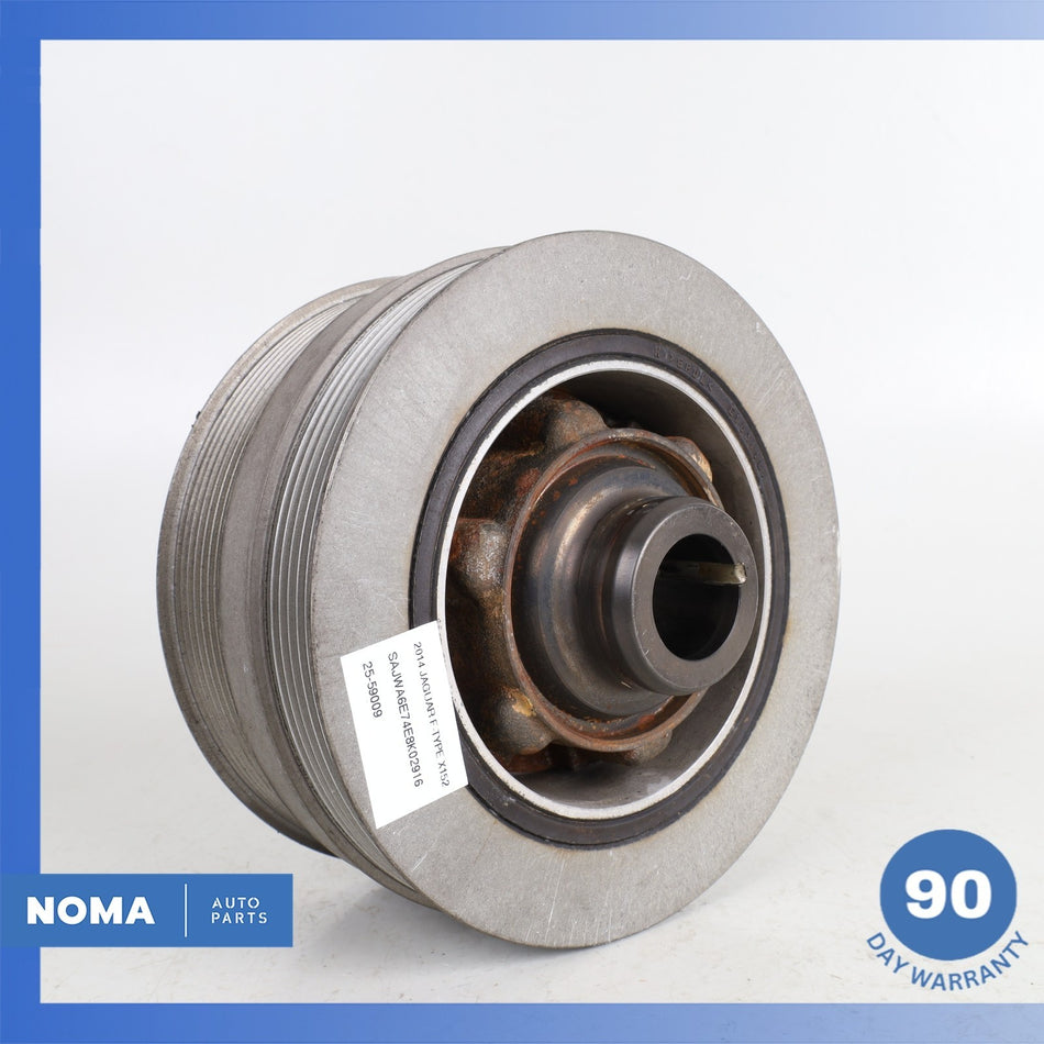 10-23 Range Rover L405 L494 F-Type XF Engine Crankshaft Balancer Pulley OEM