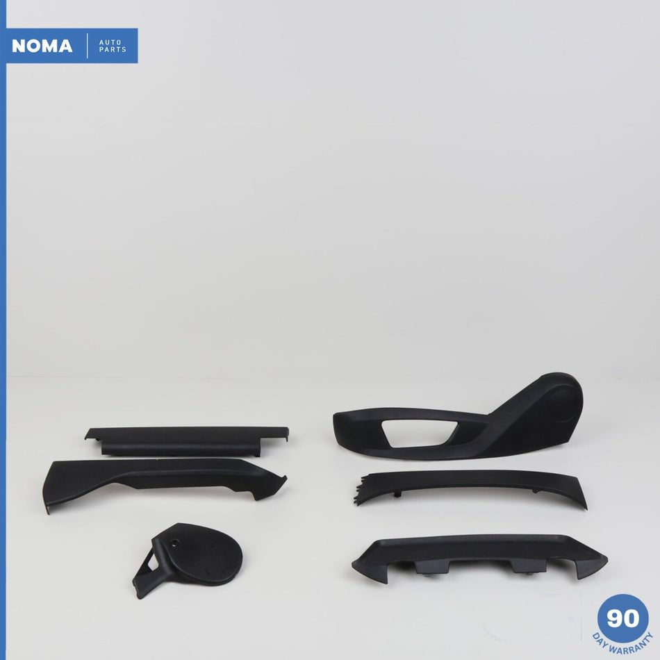 09-12 BMW 750LiX Alpina Hybrid Front Left Driver Comfort Seat Cover Trim Set OEM