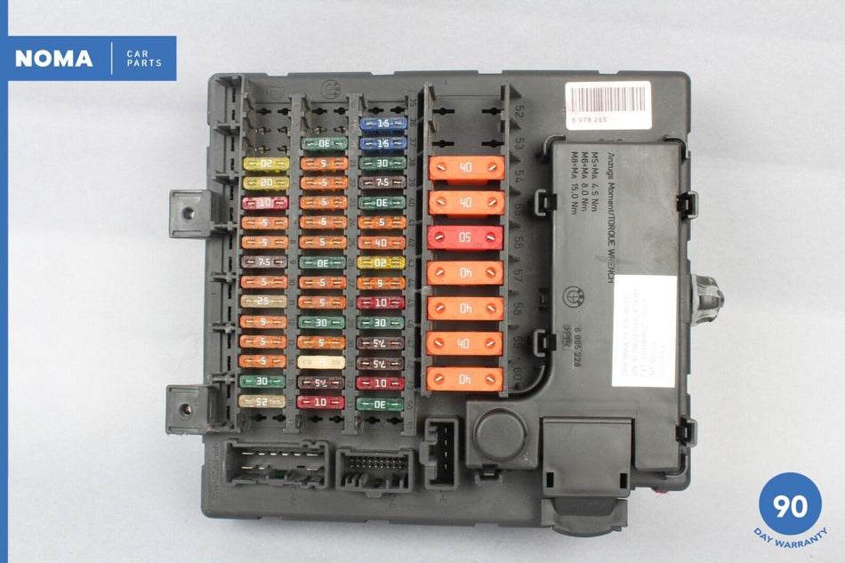 06-08 BMW Z4 E85 E86 Interior Dash Fuse Power Relay Junction Box 8384629 OEM