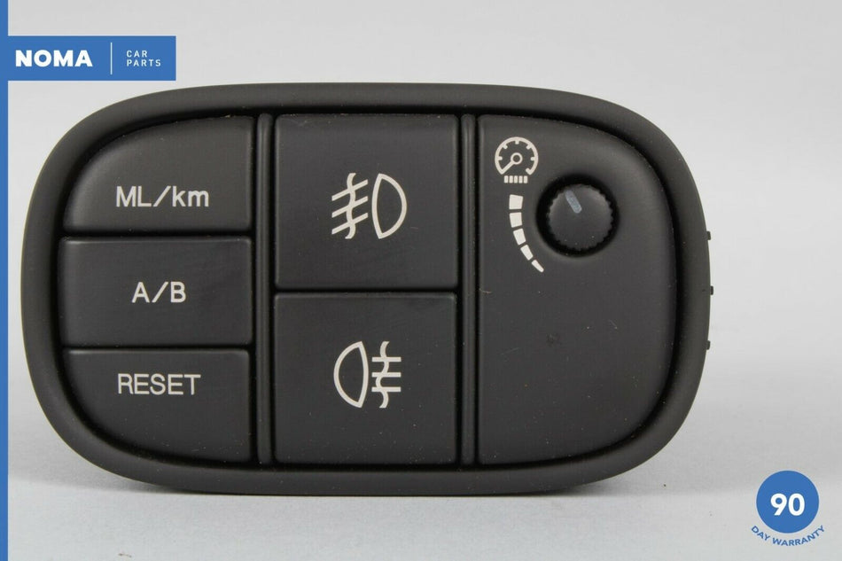 03-08 Jaguar S-Type X204 Dash Dashboard Fog Light Dimmer Trip Reset Switch OEM