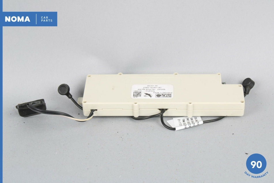 03-08 Jaguar S-Type X204 AM FM Radio Antenna Amplifier 2R8318C847BC OEM