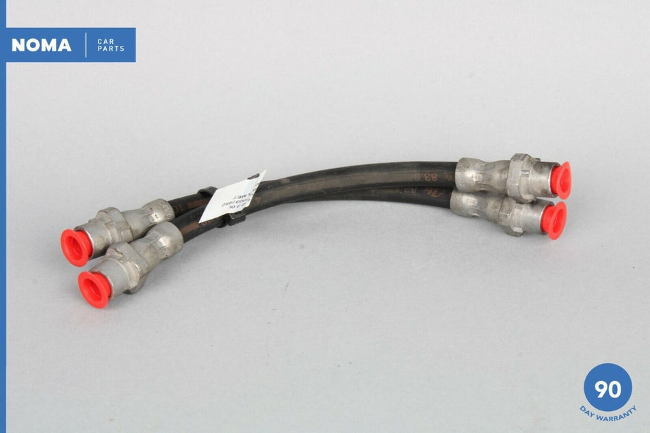 06-10 BMW 328i 335i E92 E90 E82 Rear Left & Right Side Brake Hose Pipe Set OEM