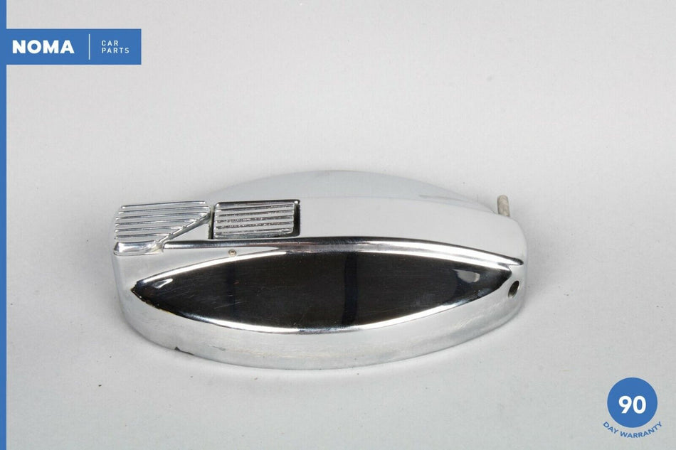 84-87 Jaguar XJ6 Series III Right Passenger Side Fuel Filler Door Cap Chrome OEM