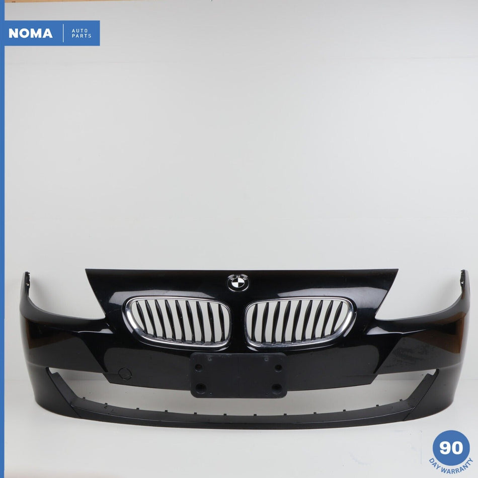 06-08 BMW Z4 E85 Roadster Front Bumper Cover Panel w/ Grille Black 2 (668 ) OEM