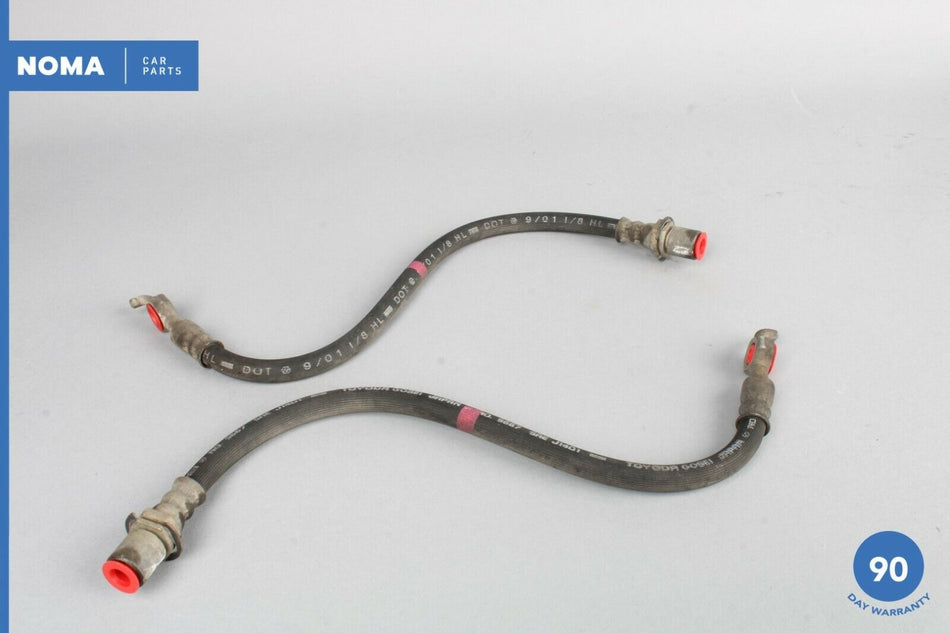 02-10 Lexus SC430 Z40 Front Left & Right Side Brake Hydraulic Hose Set of 2 OEM