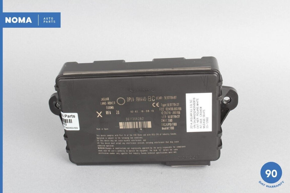 14-15 Jaguar XJ XJL X351 Theft Locking Control Module Unit DPLA19H440BC OEM