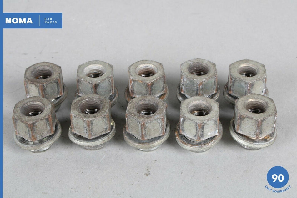 98-03 Jaguar XJ8 Super V8 VDP X308 Wheel Rim Bolts Lug Set of 10 MNA6266AA OEM