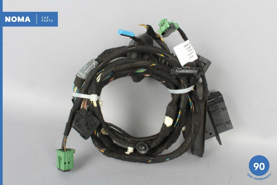 03-08 BMW Z4 E85 Roadster Front Left Driver Side Door Wire Wiring Harness OEM