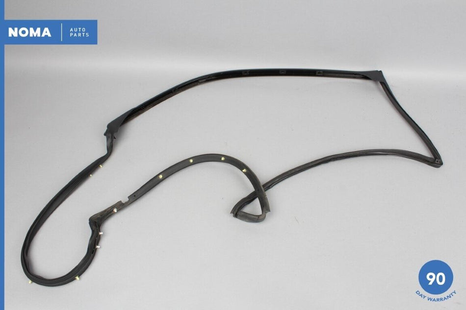 04-09 Jaguar XJR X350 SWB Rear Left Door Weatherstrip Rubber Seal C2C3497 OEM