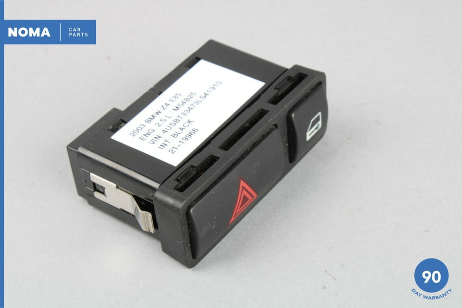 03-08 BMW Z4 E85 E86 X5 E53 Center Lock Emergency Hazard Switch 8368920 OEM