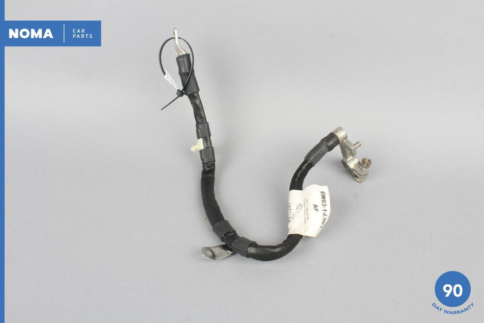 07-10 Jaguar XK XKR X150 Negative Battery Cable Wiring Harness 6W8314301AF OEM