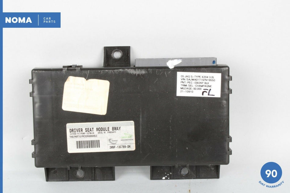 03-08 Jaguar S-Type X204 Front Left Driver Side Seat Control Module Unit OEM