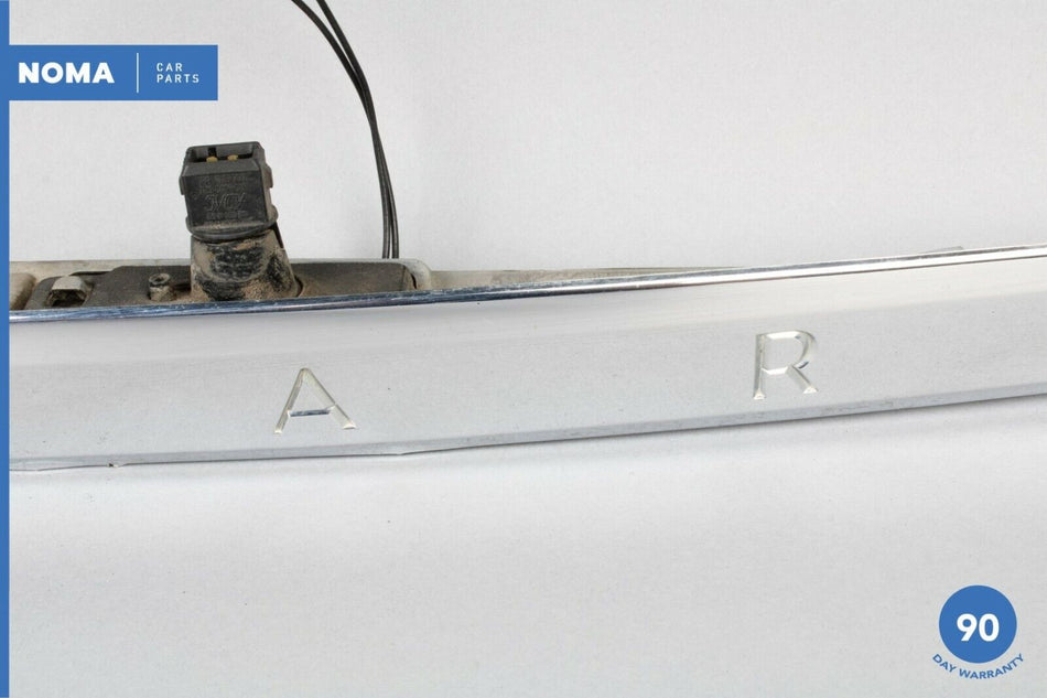 05-08 Jaguar S-Type X206 Trunk Boot Molding w/ License Plate Light Chrome OEM