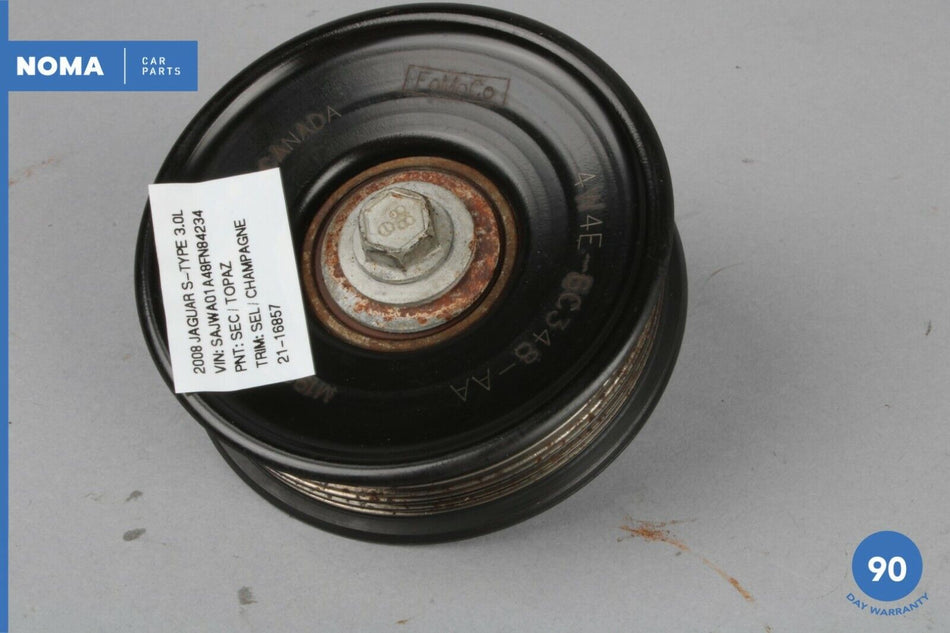 03-08 Jaguar S-Type X206 3.0L JV6 Engine Motor Drive Belt Idler Pulley OEM