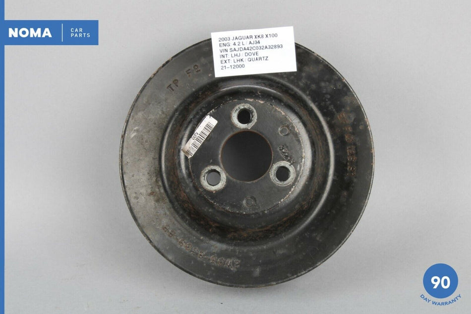 03-06 Jaguar XK8 XKR X100 Engine Motor Water Fluid Pump Pulley OEM