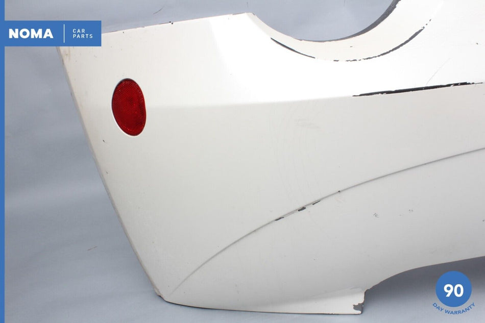 03-05 BMW Z4 E85 Roadster Rear Back Bumper Cover Panel 7055468 White OEM