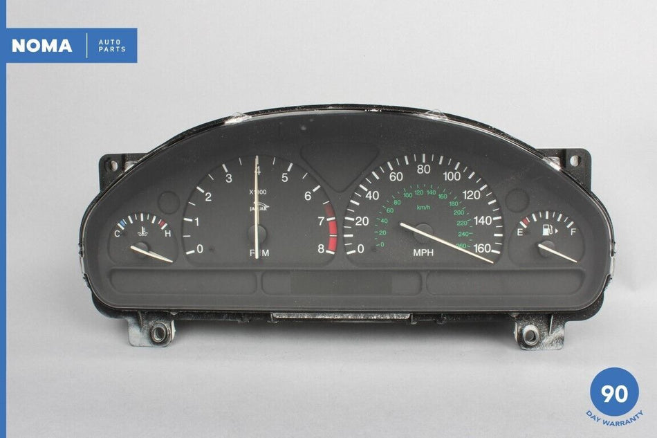 00-02 Jaguar S-Type X200 Instrument Cluster Speedometer XR8F10849BL OEM