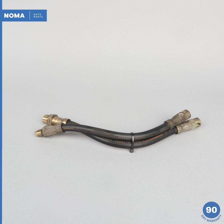 96-02 BMW Z3 E36 Rear Right & Left Side Hydraulic Brake Hose Line Set of 2 OEM