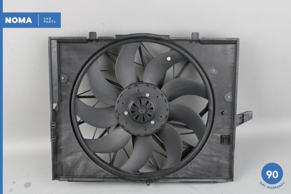 04-08 BMW 750Li E65 E66 Engine Motor Radiator Cooling Fan Motor w/ Shroud OEM