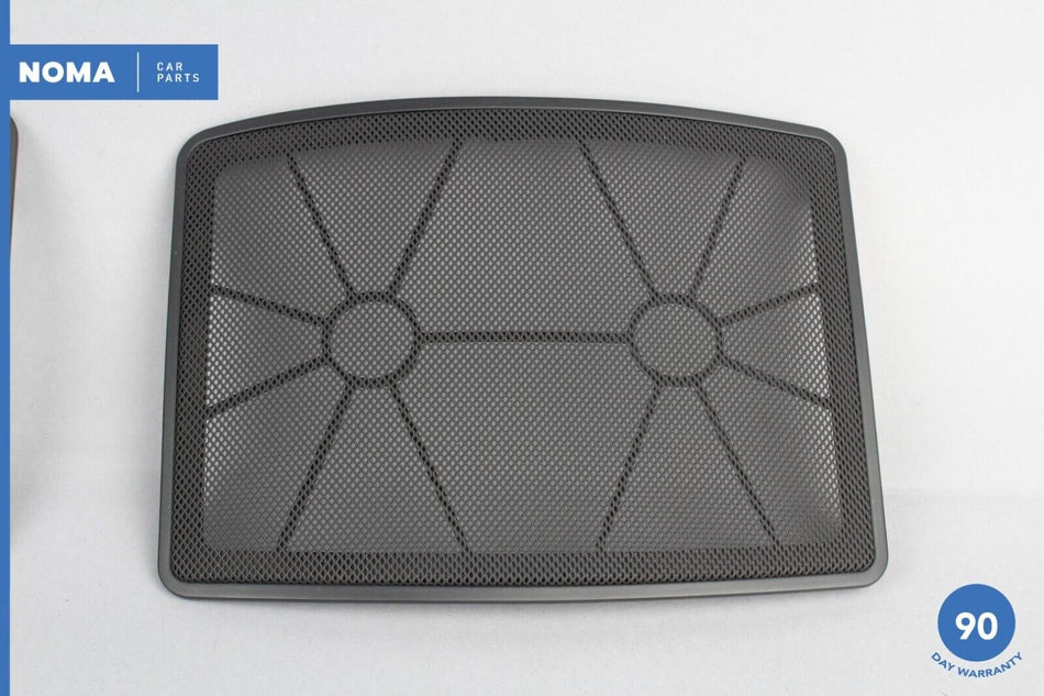 04-10 BMW E60 535i 550i Rear Right & Left Side Deck Speaker Cover Grille Set OEM