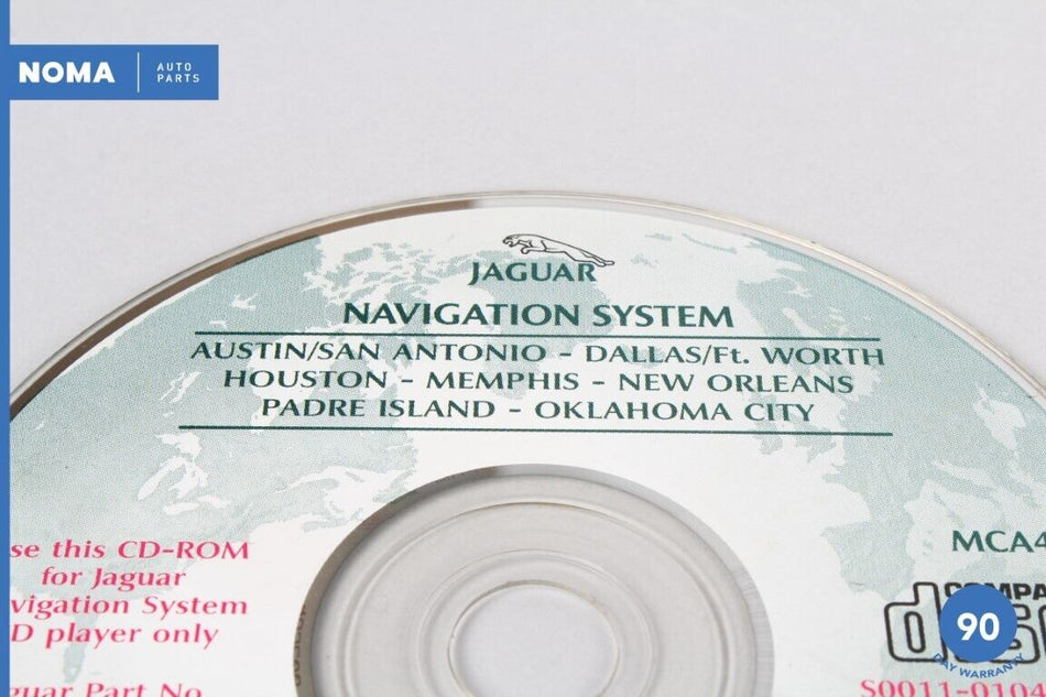 00-06 Jaguar XK8 X100 Navigation System Disc DVD USA Alpine LJD2441GC OEM