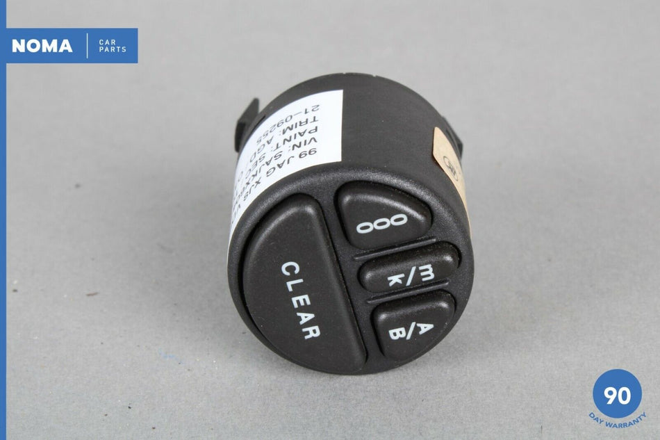 98-03 Jaguar XJ8 XJR VDP X308 Dash Computer Trip Toggle Switch LNC6019AB OEM