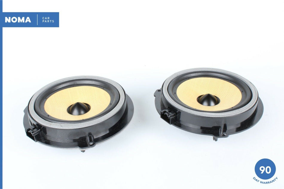 09-11 Jaguar XF X250 Rear Right and Left Door Speaker Audio Set of 2 D&M PSS OEM