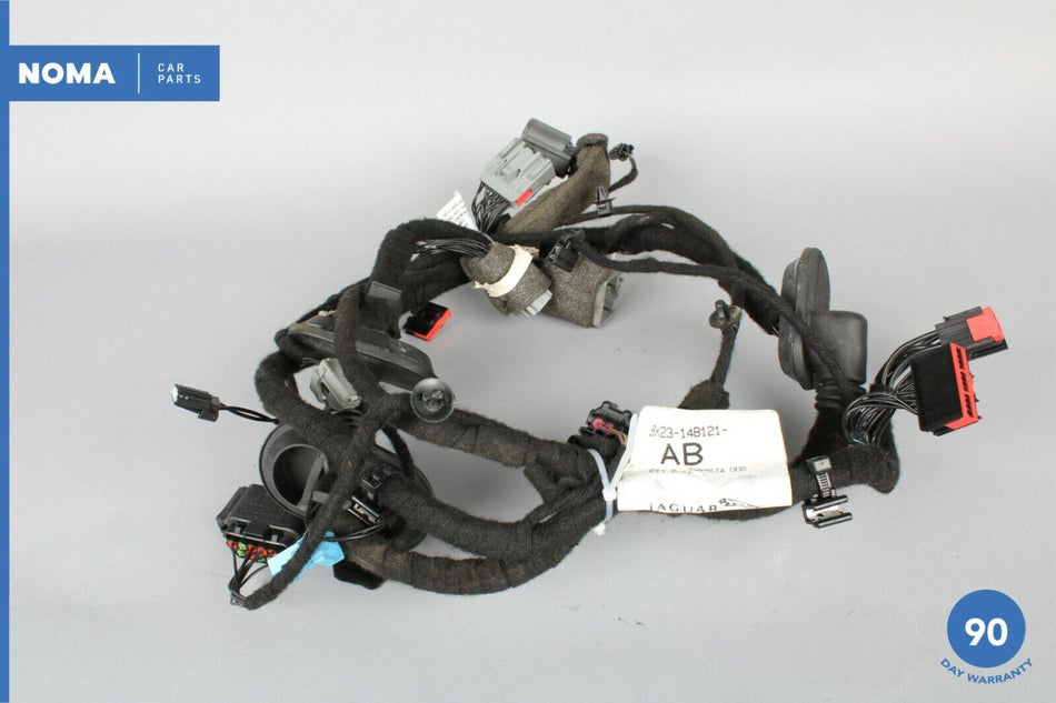 09-11 Jaguar X250 XF XFR Front Left Driver Side Door Wire Wiring Harness OEM