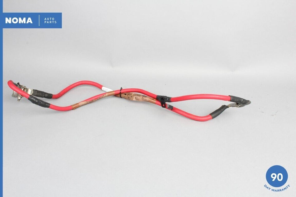 03-08 Jaguar S-Type X204 Battery Positive Cable Set of 2 2R8T14302YXC OEM