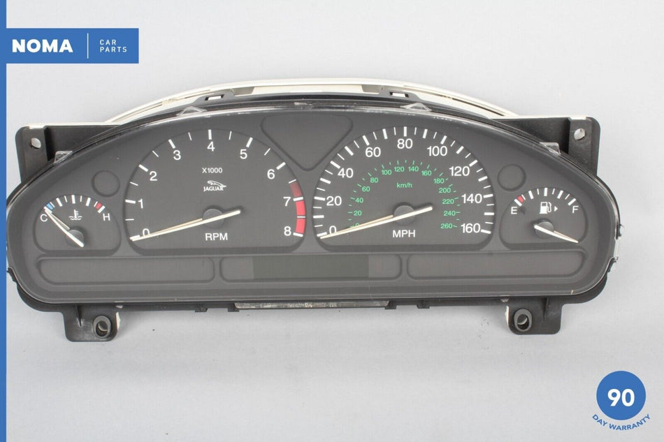 00-02 Jaguar S-Type X200 4.0L Instrument Cluster Speedometer XR8F10849BL OEM