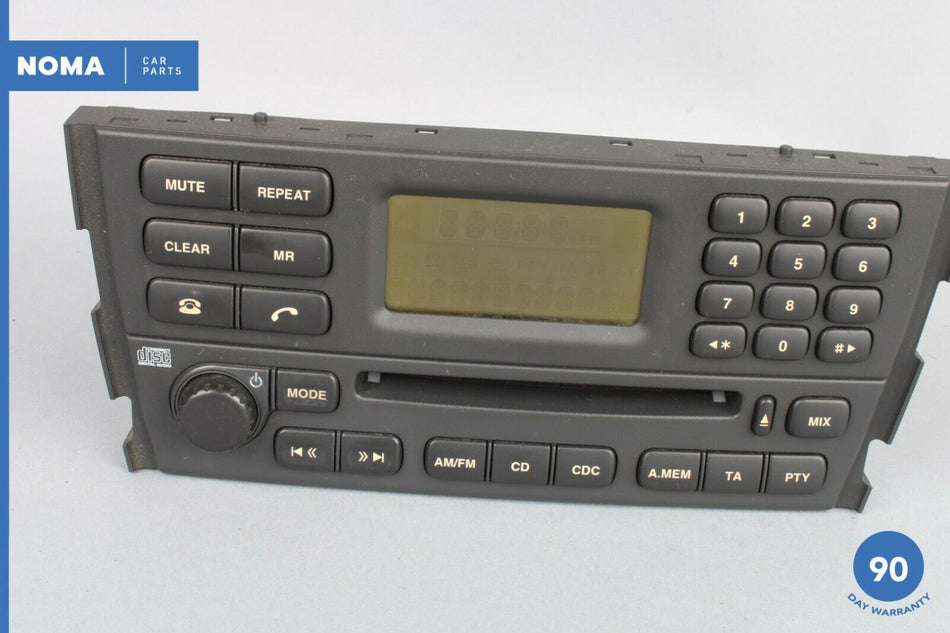 03-08 Jaguar S-Type Radio CD Player w/out Navigation 2R8318B876AG OEM