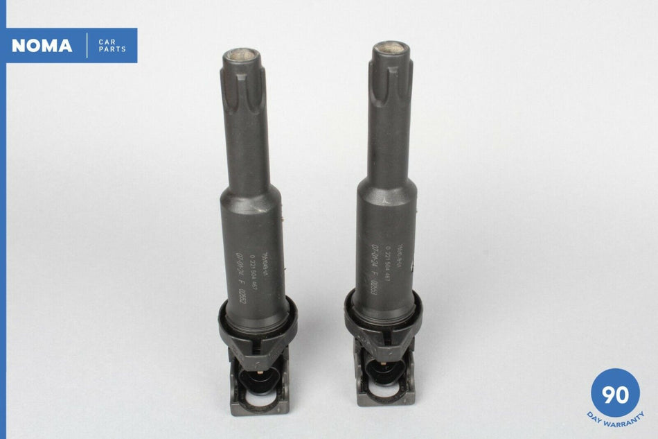 06-08 BMW Z4 E85 Roadster N52 3.0L I6 Engine Motor Ignition Coil Set of 2 OEM