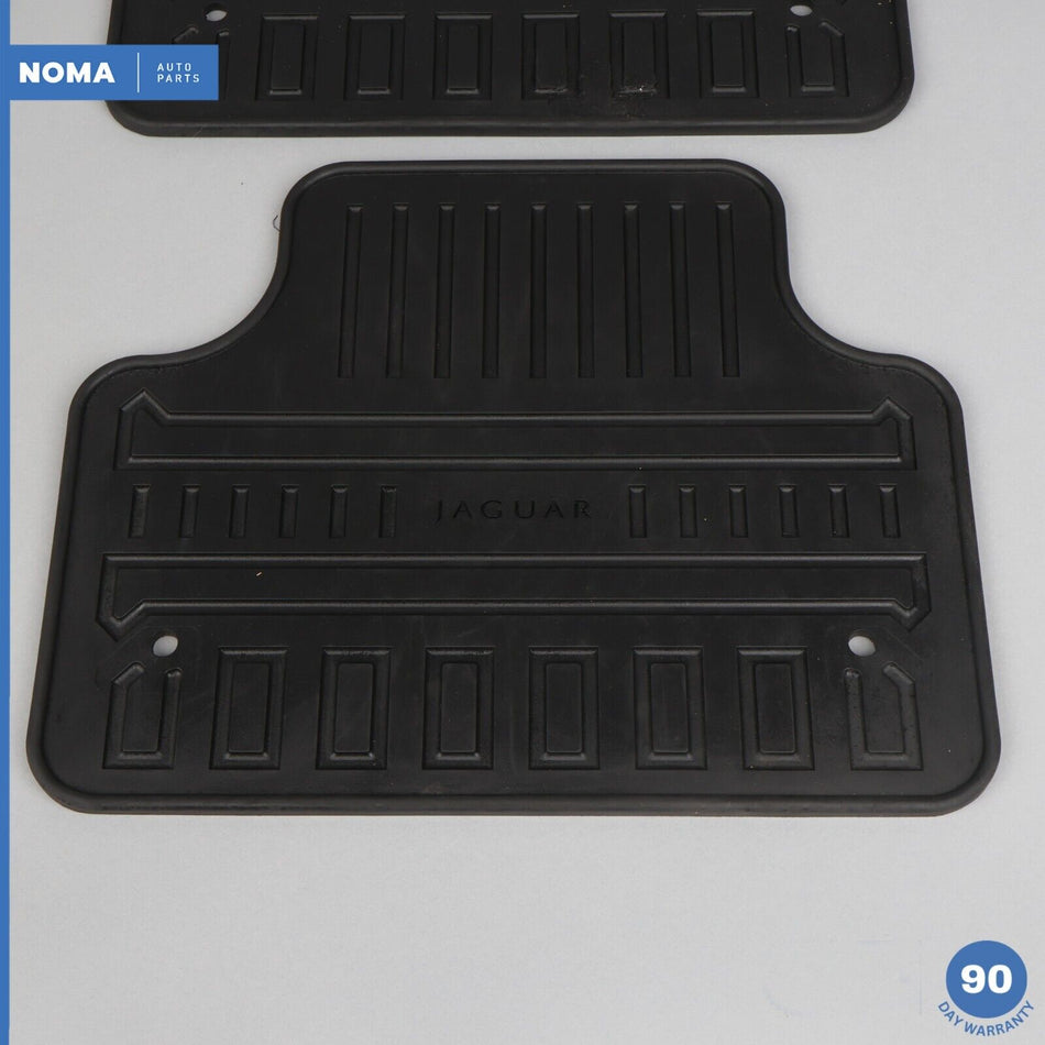 16-19 Jaguar XJ X351 SWB Front & Rear Rubber Floor Mat Set AW93130B18AA OEM