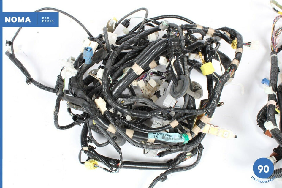 01-02 Lexus LS430 XF30 Lower Floor Wire Wiring Harness Set of 2 82161-24600 OEM