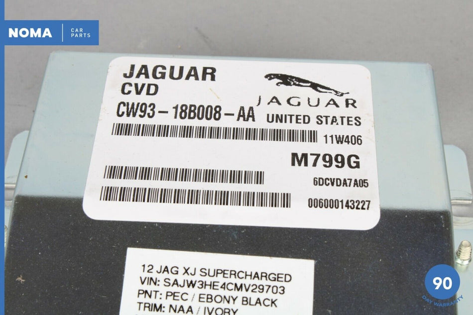 10-15 Jaguar XJ XJL X351 Air Suspension Damping Control Module CW9318B008AA OEM