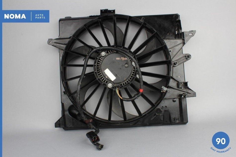 09-10 Jaguar XF XFR X250 Engine Motor Radiator Cooling Fan Assembly OEM