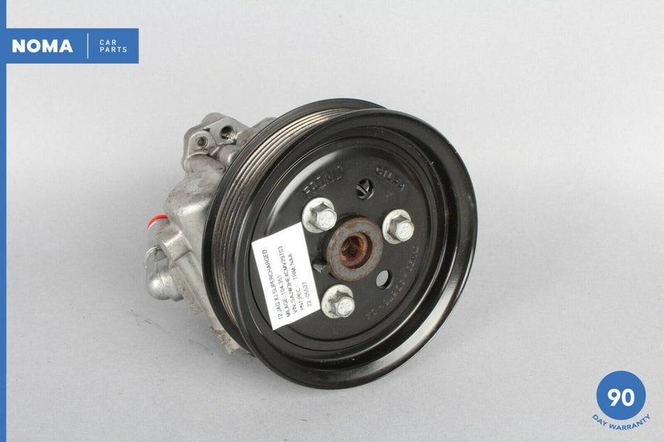 10-18 Jaguar XJ XJL X351 3.0L 5.0L Power Steering Pump Assembly 8W833A674AB OEM