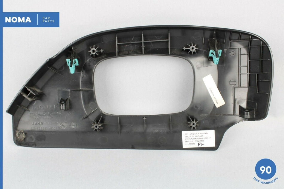 10-18 Jaguar XJ XJL X351 Front Left Side Seat Control Switch Trim Cover PDB OEM