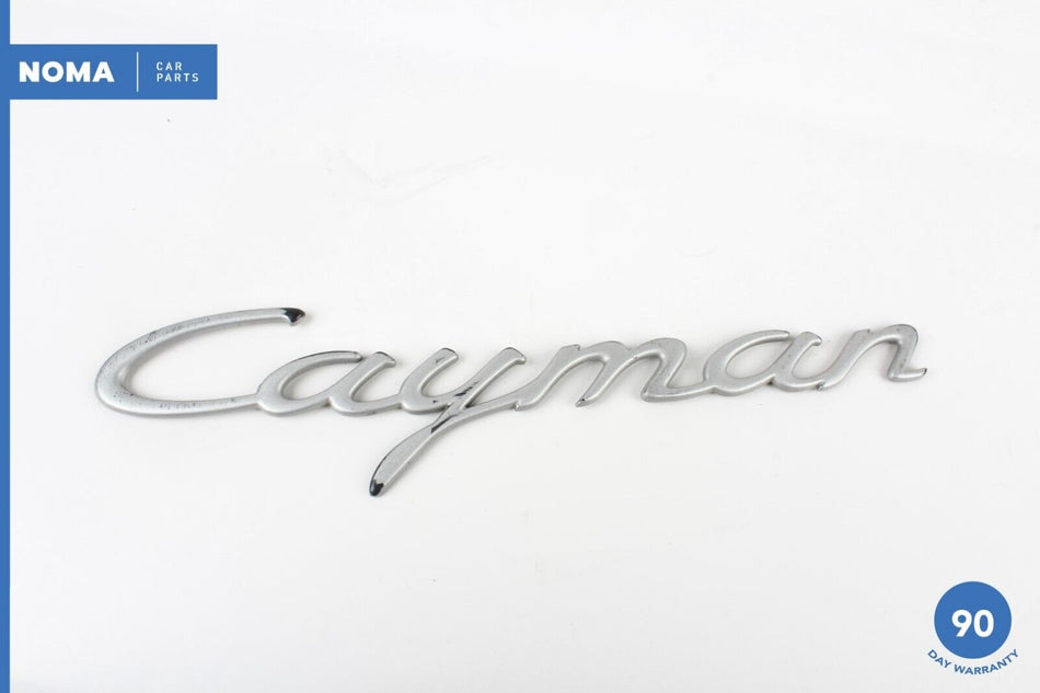 06-12 Porsche Cayman 987C Trunk Boot Lid Lettering Logo Badge Emblem OEM