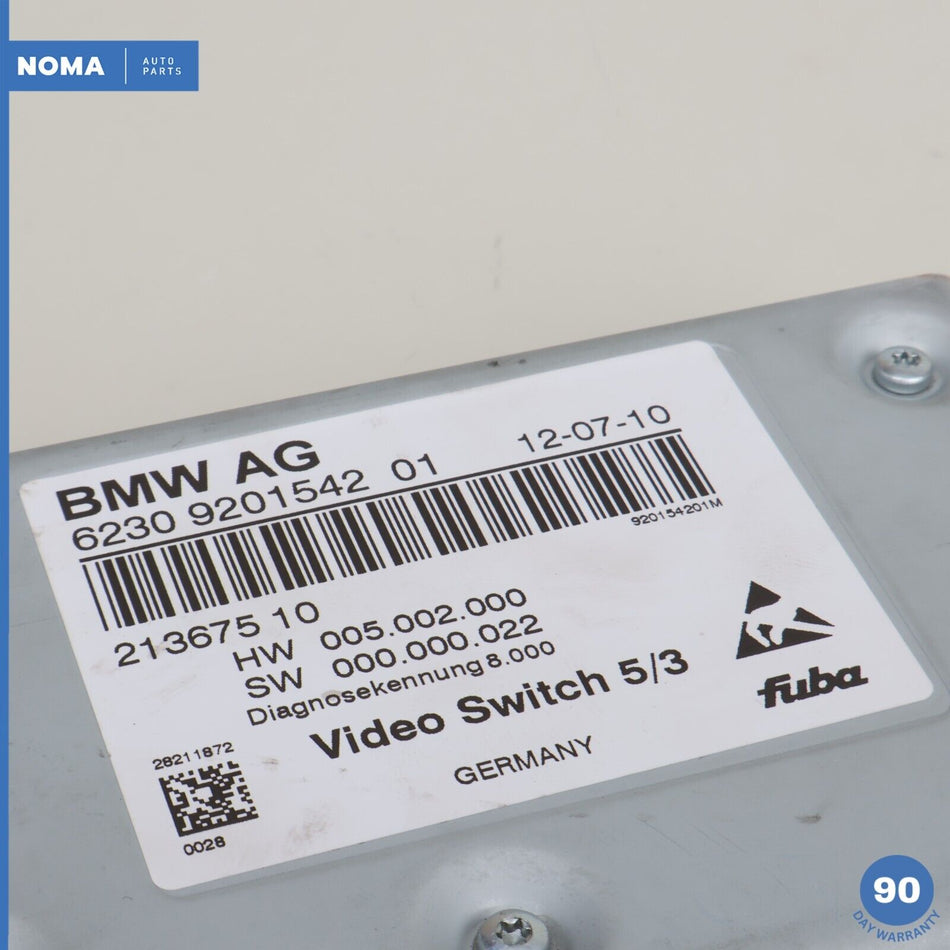 09-15 BMW 750Li F01 F02 Optional Video Switching Module 65509201542 OEM