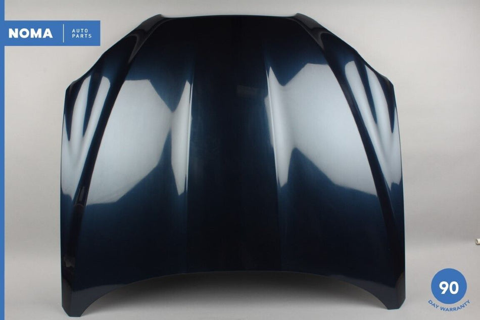 09-11 Jaguar XF X250 Front Hood Bonnet Lid Panel 8X2316612AE Indigo Blue JJX OEM