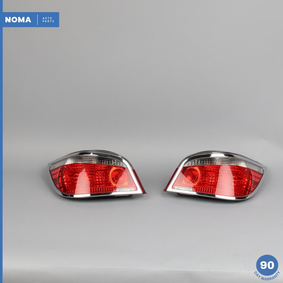 04-05 BMW 525i E60 5 Series Rear Right & Left Side Tail Brake Light Lamp Set OEM