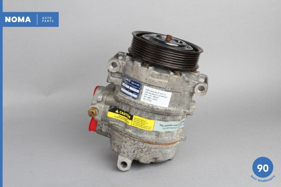 09-10 Jaguar XF X250 4.2L HVAC AC A/C Air Conditioning Compressor Clutch UAC