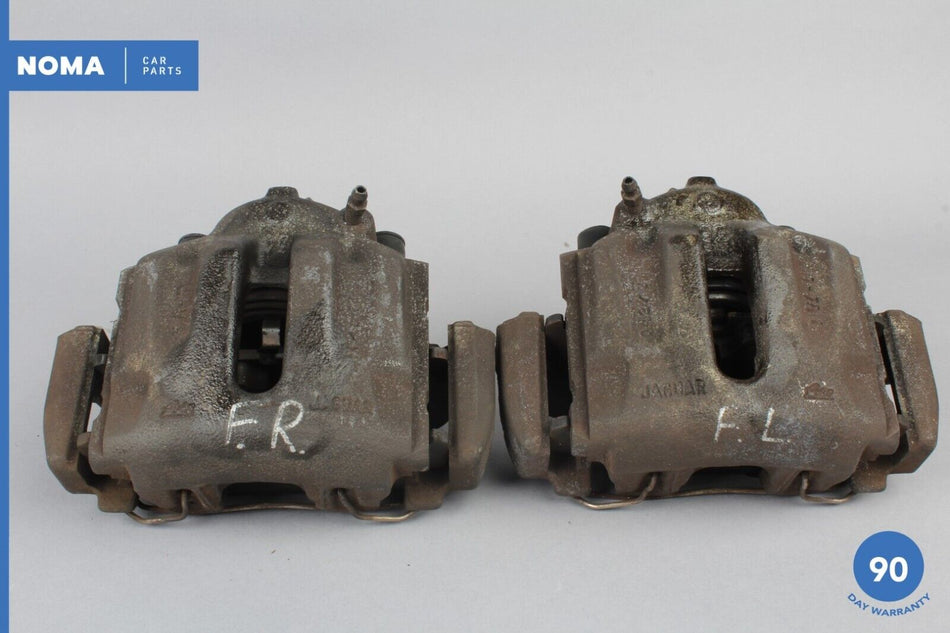 98-03 Jaguar XJ8 XJR VDP X308 Front Right Left Brake Caliper Set of 2 OEM