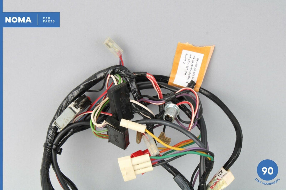 84-87 Jaguar XJ6 Series III Front Center Console Wire Wiring Harness Cable OEM