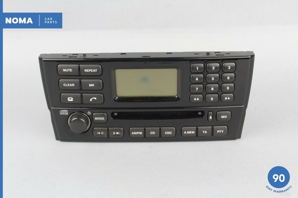 04-07 Jaguar XJ8 XJR VDP X350 AM/FM CD Audio Radio Player Control Switch OEM