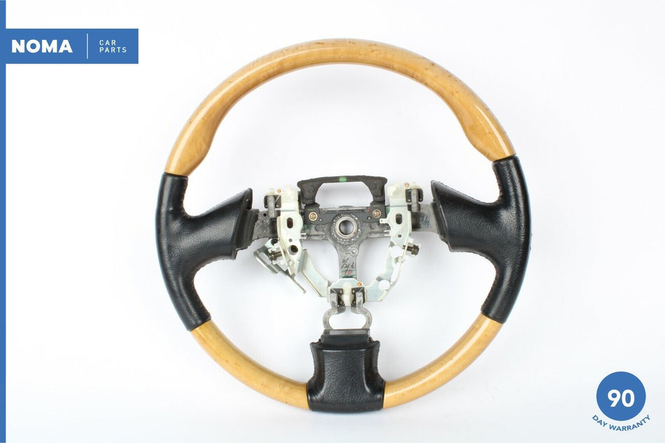 2002-2006 Lexus SC430 Z40 Wood and Leather Steering Wheel 45100-24304